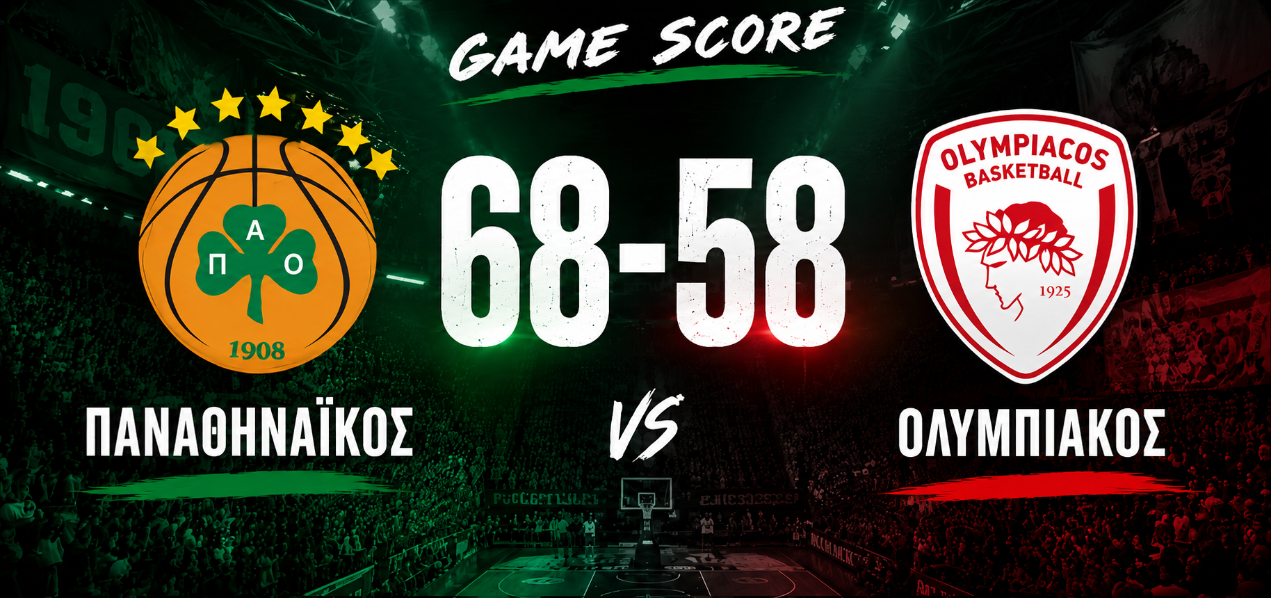 Η σειρά στο 1-1 και ο Ολυμπιακός που υποχρεούται να παίξει μπάσκετ