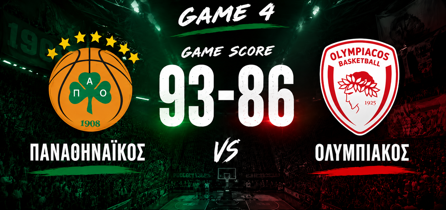 Στο 2-2 οι τελικοί, πρωταθλητής όποιος αντέξει στο ΣΕΦ